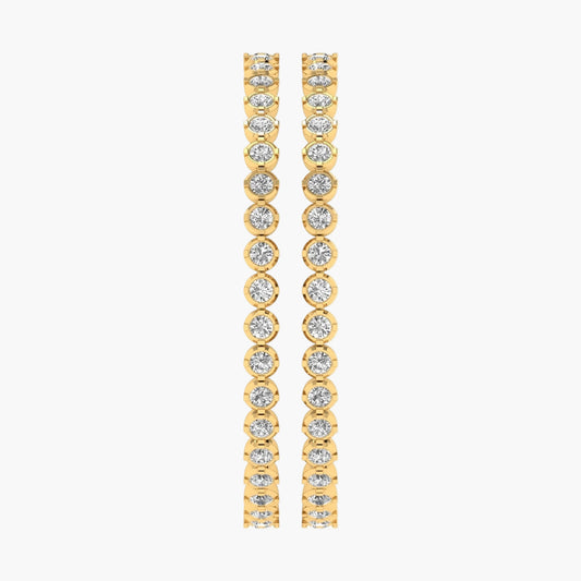 Seraphic Circle Diamond Bangles