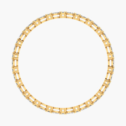 Moonpetal Diamond Bangle