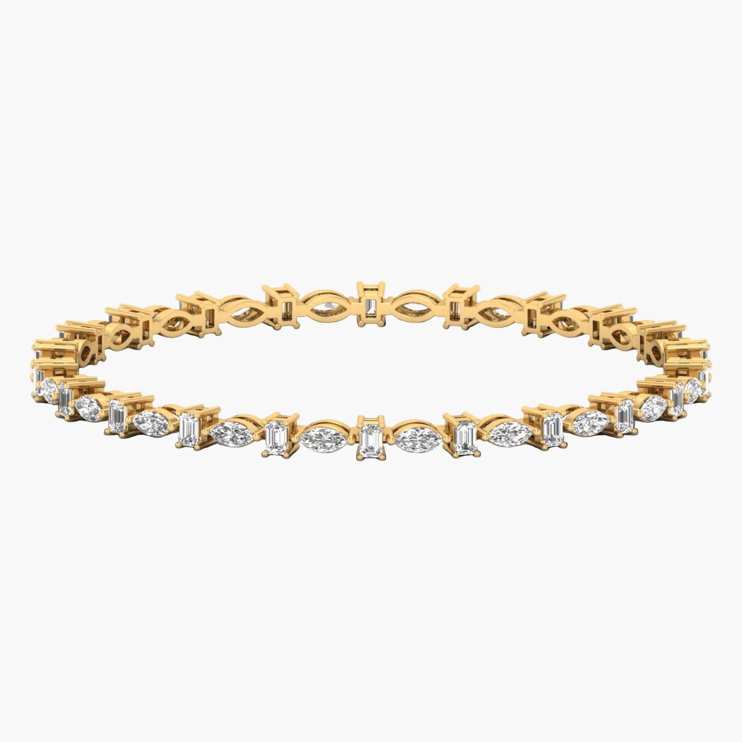 Moonpetal Diamond Bangle