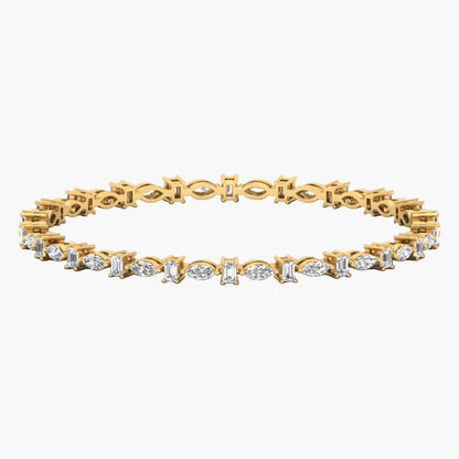 Moonpetal Diamond Bangle