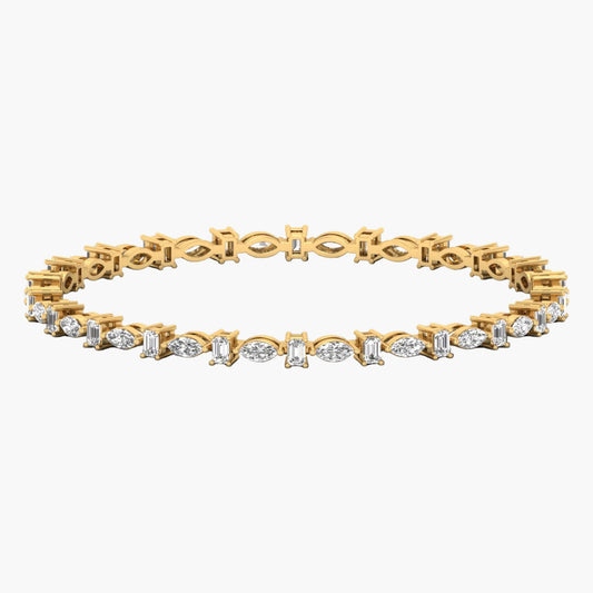 Moonpetal Diamond Bangle