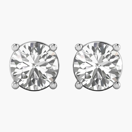 Light Reflection Diamond Earrings