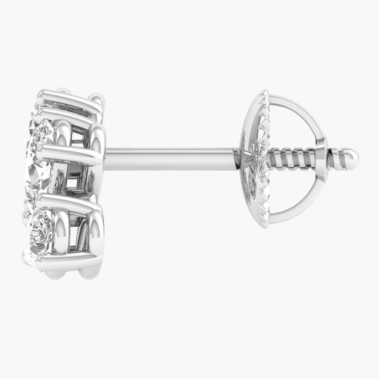 Royal Finery Diamond Earrings
