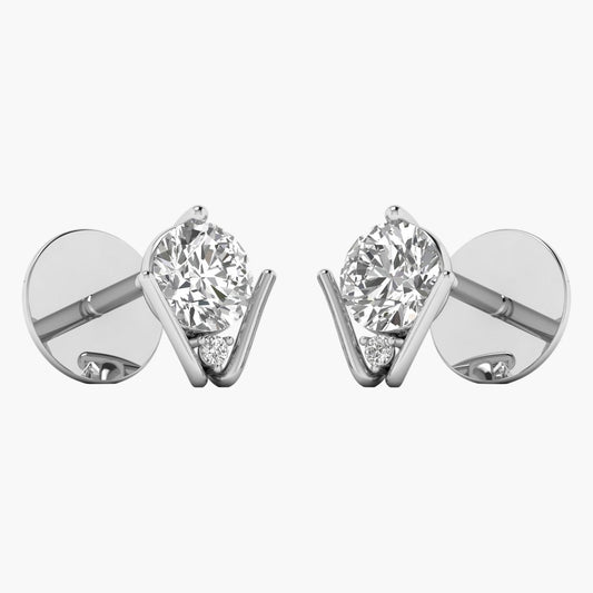 Cloud Rest Diamond Earrings