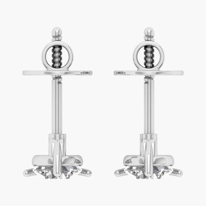 Cloud Rest Diamond Earrings