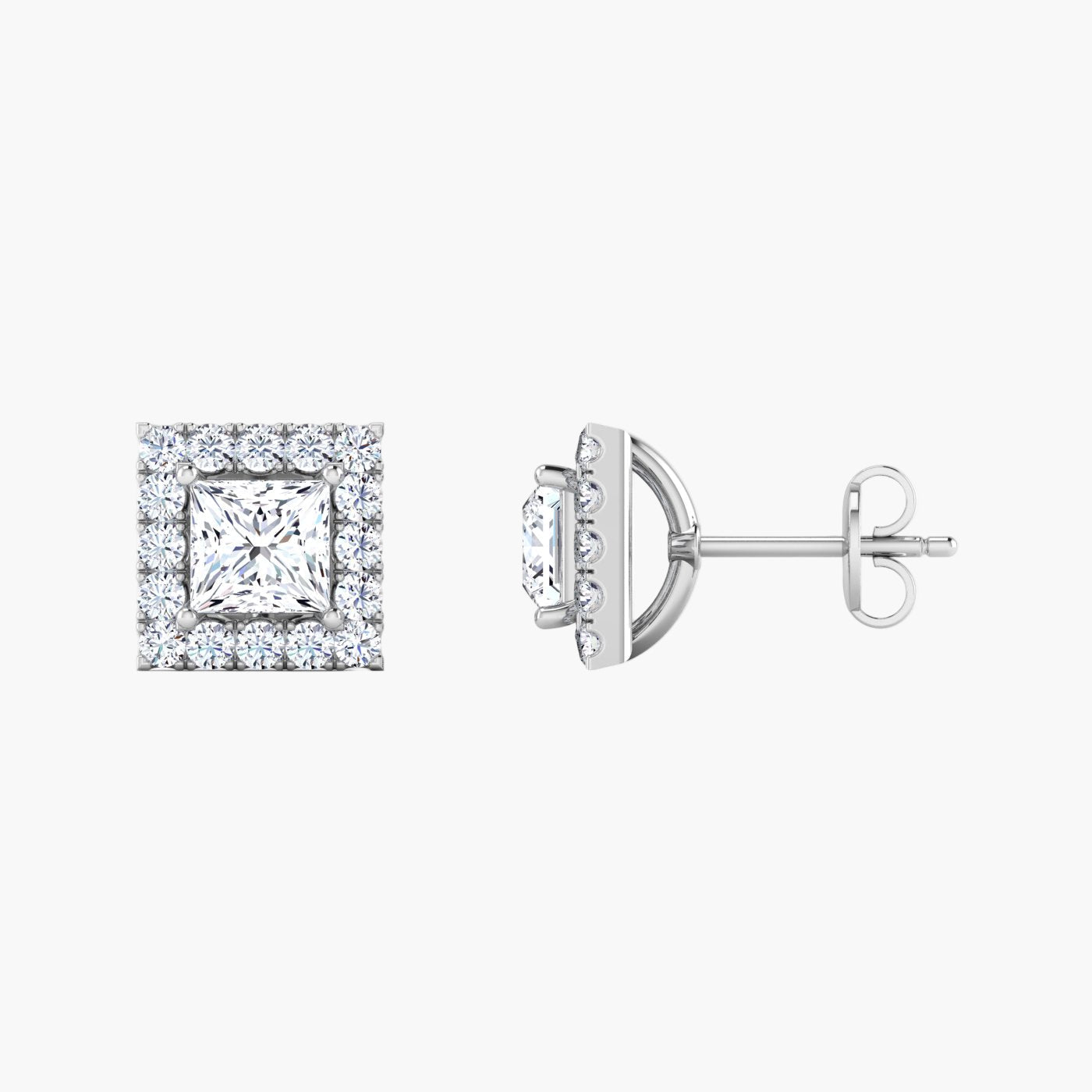 Luna Prism Diamond Earrings