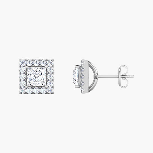 Luna Prism Diamond Earrings
