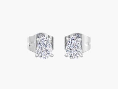 Pearshine Diamond Earrings