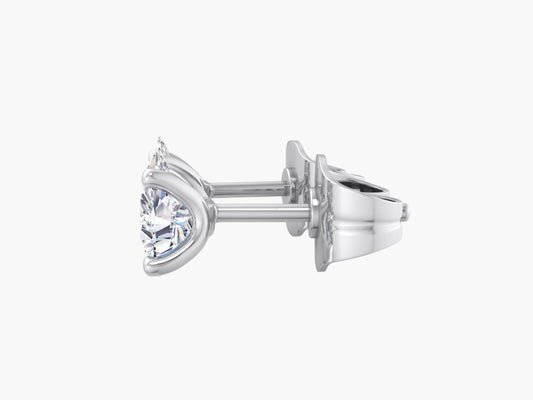 Pearshine Diamond Earrings