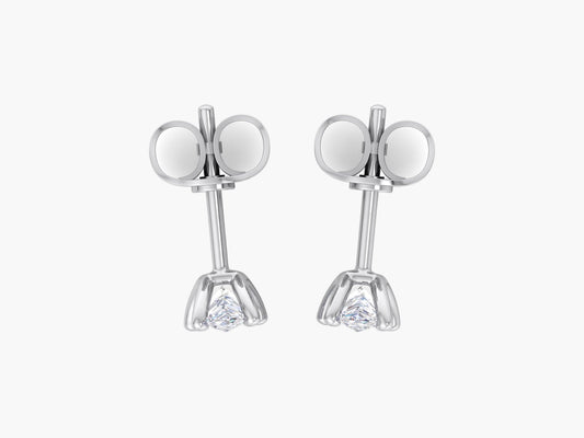 Pearshine Diamond Earrings