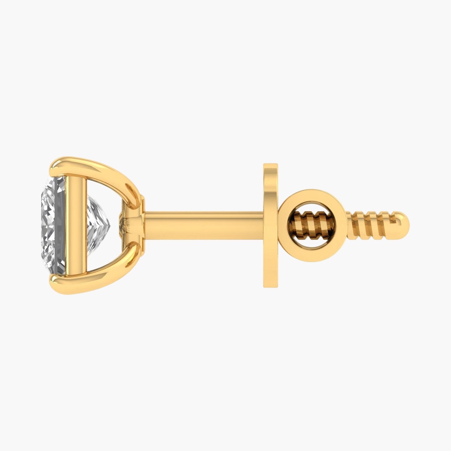 Boxed Power Men Diamond Earring