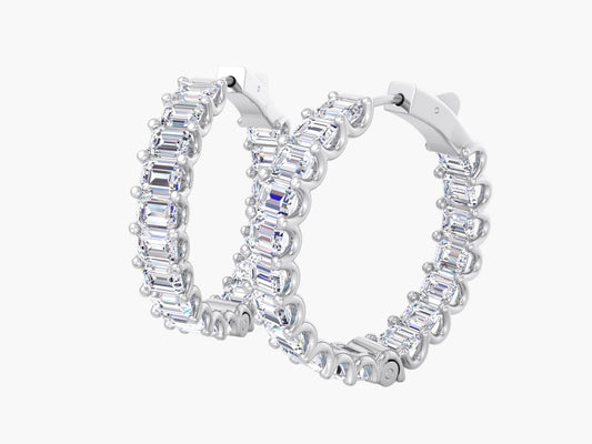 Aura Circles Diamond Earrings