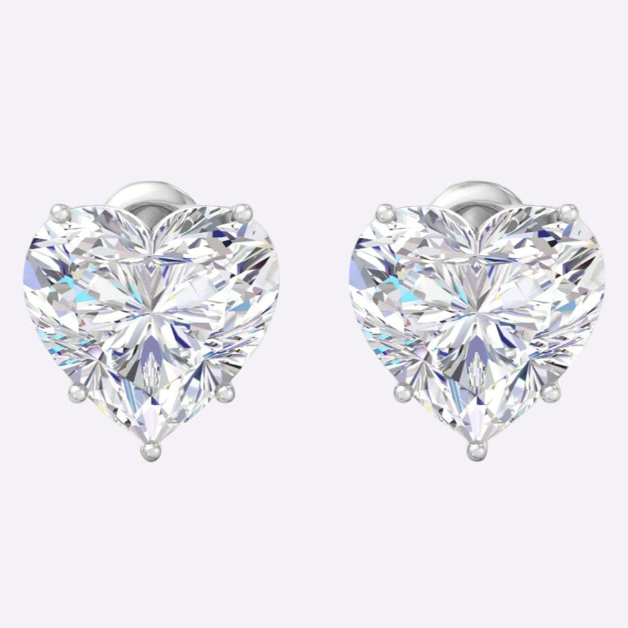 Sweetheart Sparkle Diamond Earrings