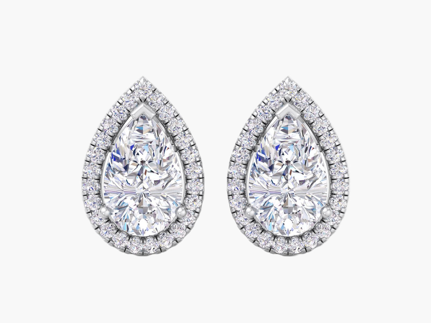 Regal Radiance Diamond Earrings