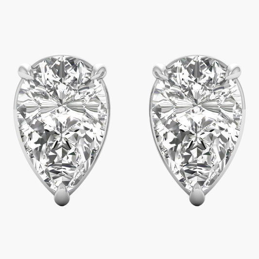 Inverted Mystery Diamond Earrings