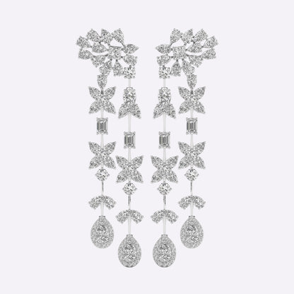 Magnolia Muse Diamond Earrings
