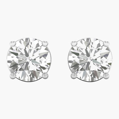 Radiant Diamond Earrings