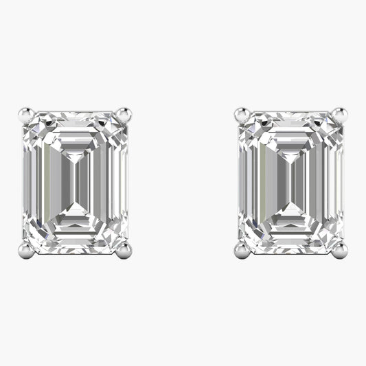 Emerald Diamond Earrings