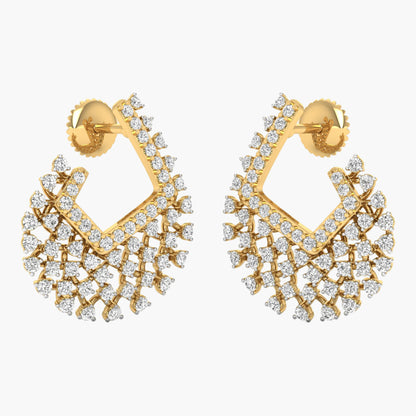 Chand Crisp Diamond Earrings