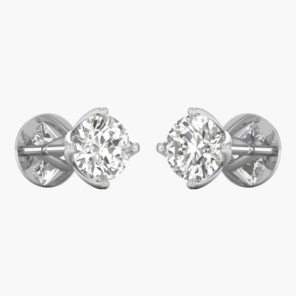 Pout Princess Diamond Earrings
