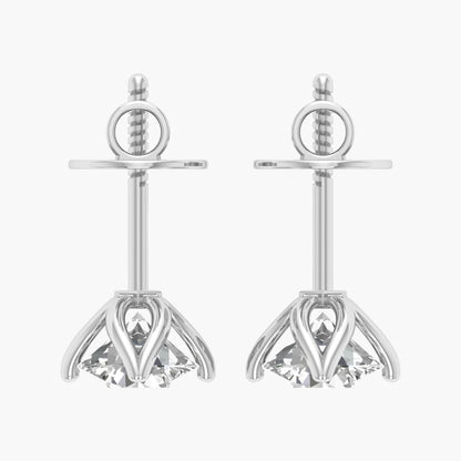 Pout Princess Diamond Earrings