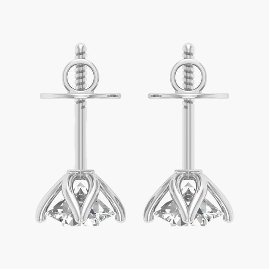 Pout Princess Diamond Earrings