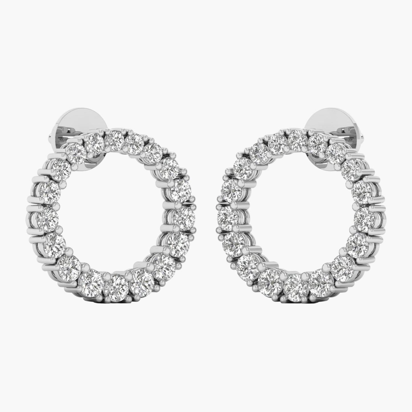 Ciel Circles Diamond Earring