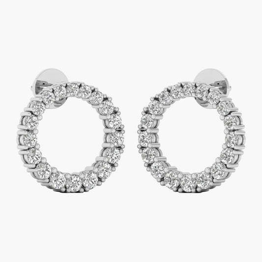 Ciel Circles Diamond Earring