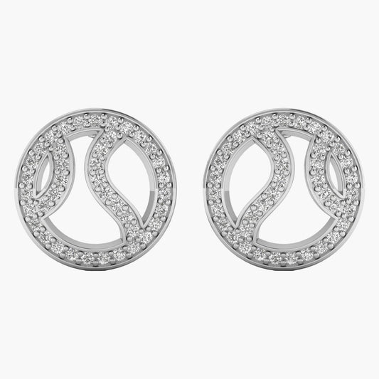 Orbit & Axis Diamond Earrings