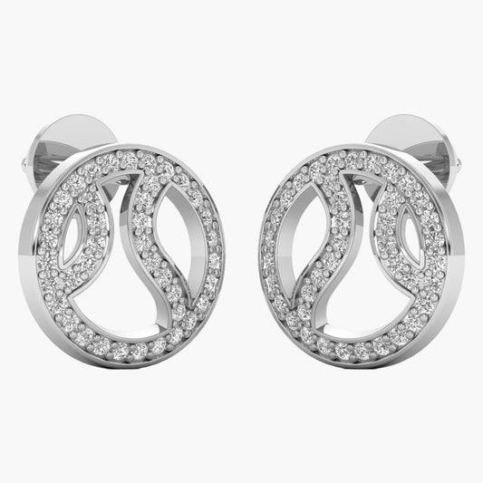 Orbit & Axis Diamond Earrings