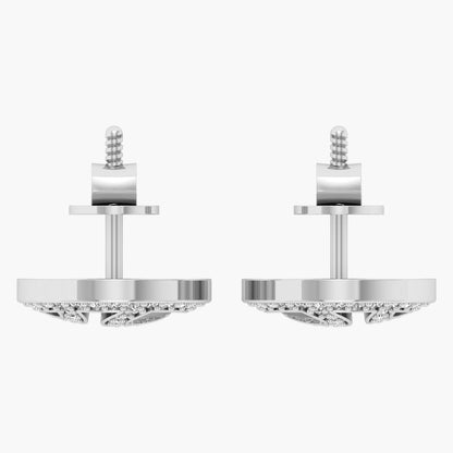Orbit & Axis Diamond Earrings