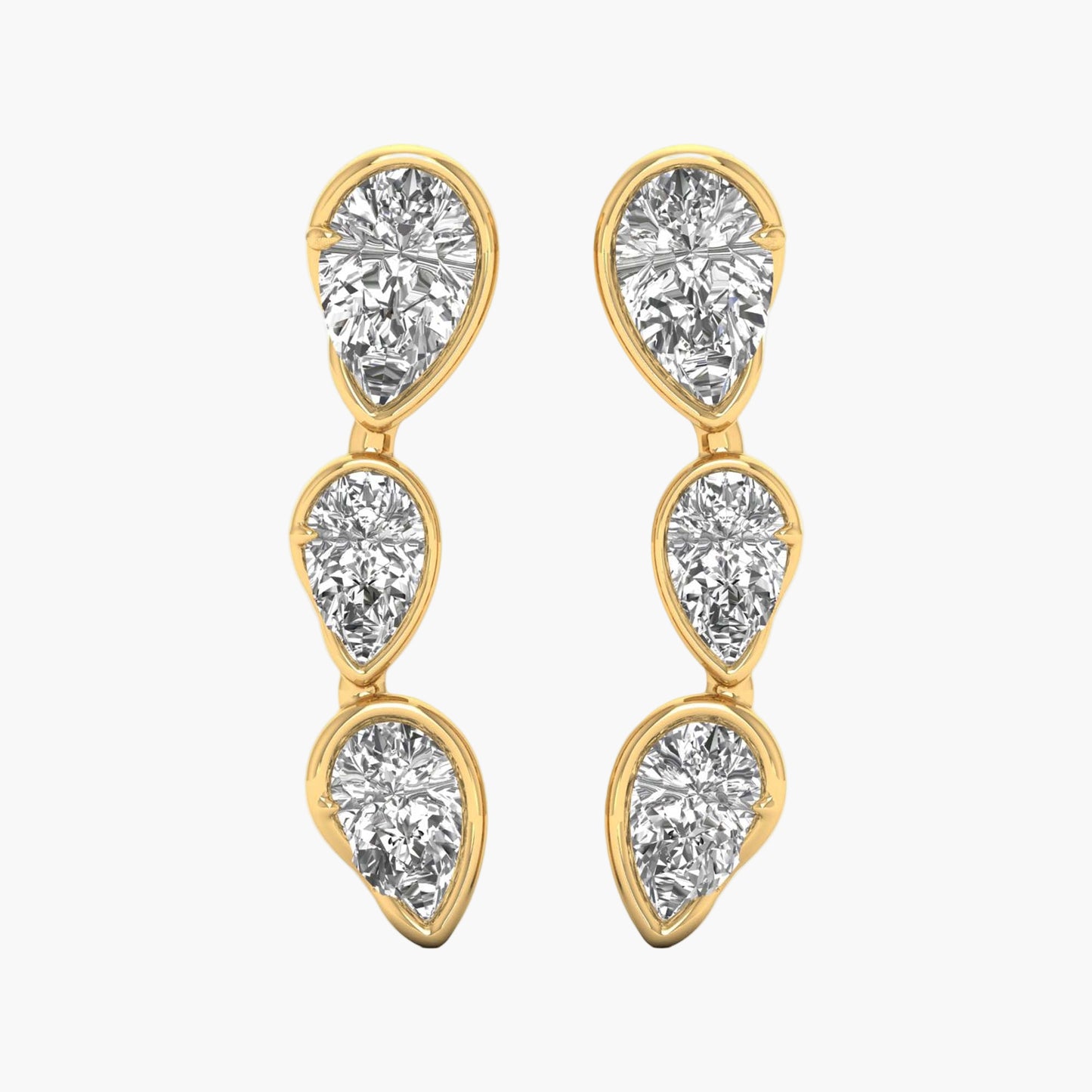 Lyrice Lyrics Diamond Earrings