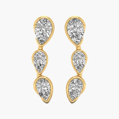 Lyrice Lyrics Diamond Earrings