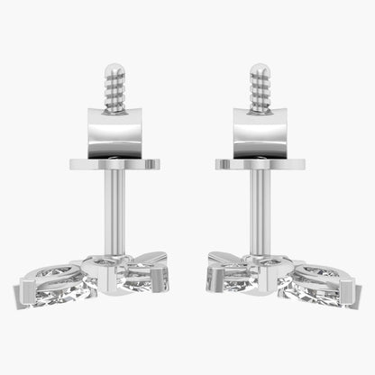 Infinity Petals Diamond Earrings