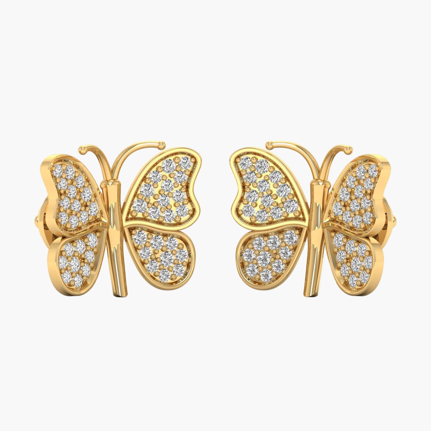 Wingsome Diamond Earrings