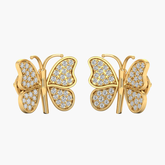 Wingsome Diamond Earrings