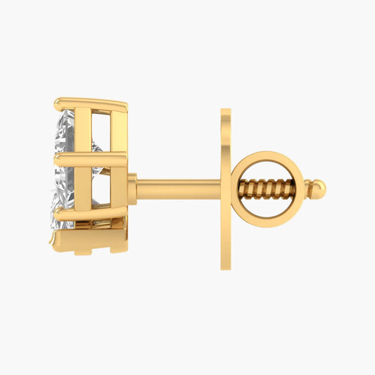Toi-et-Moi Diamond Earrings