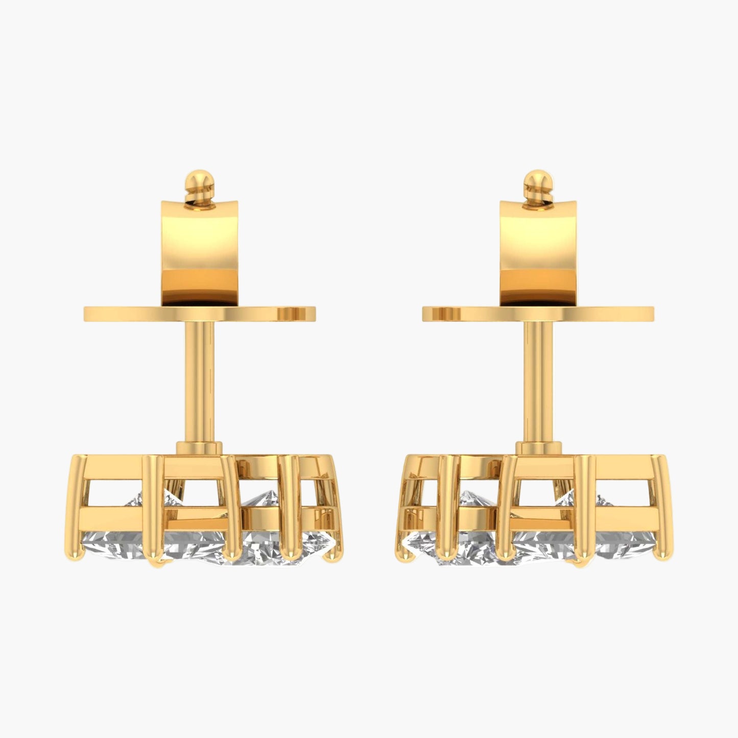 Toi-et-Moi Diamond Earrings