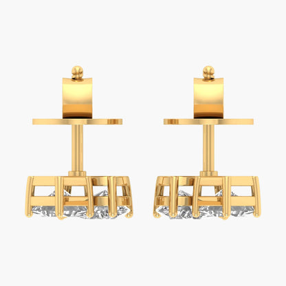 Toi-et-Moi Diamond Earrings