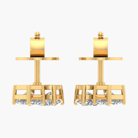 Toi-et-Moi Diamond Earrings