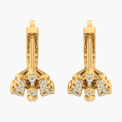 Orchidee Chic Diamond Earrings