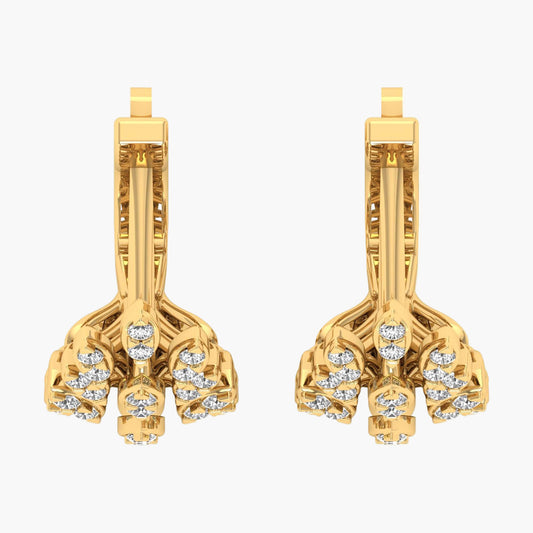 Orchidee Chic Diamond Earrings