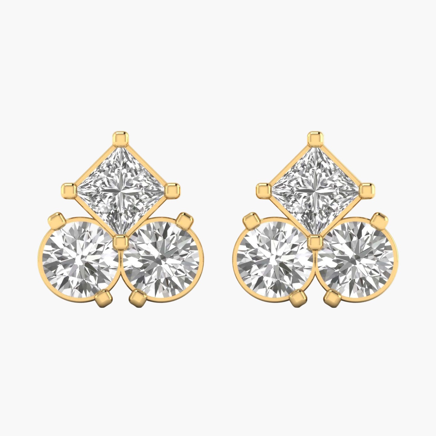Luxe Ringlets Diamond Earrings