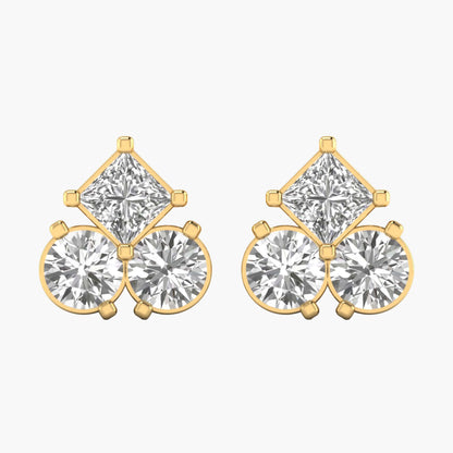 Luxe Ringlets Diamond Earrings