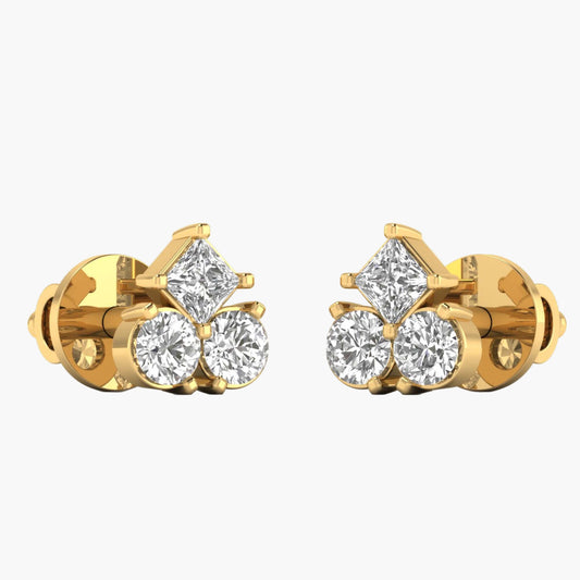 Luxe Ringlets Diamond Earrings