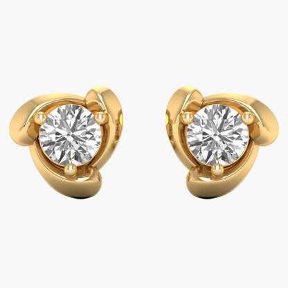 Constellation Coral Diamond Earrings