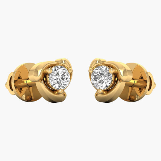 Constellation Coral Diamond Earrings