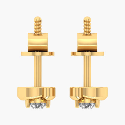 Constellation Coral Diamond Earrings