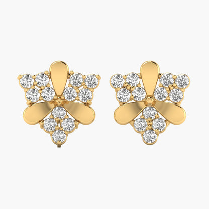 Power Blossom Diamond Earrings