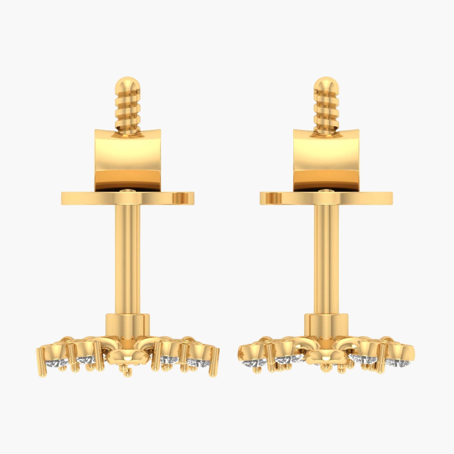 Power Blossom Diamond Earrings